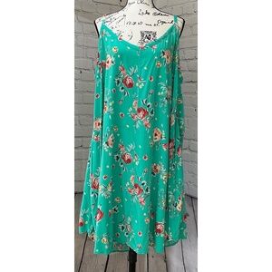 Torrid Women’s Floral Challis Trapeze Dress (Size 4)